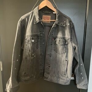 Levi's Charcoal Denim Jacket